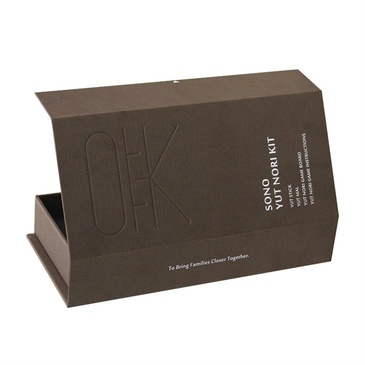 Luxury Book Shaped Rigid Paper Box (5)